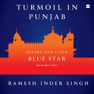 Turmoil in Punjab – omslag til lydbogen af Ramesh Inder Singh