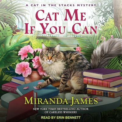 Cat Me If You Can – omslag til lydbogen af Miranda James