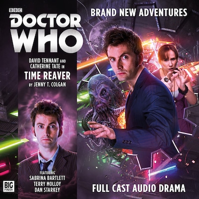 Doctor Who - The Tenth Doctor Adventures - Time Reaver (Unabridged) – omslag til lydbogen af Jenny Colgan