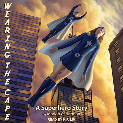 Wearing the Cape – omslag til lydbogen af Marion G. Harmon