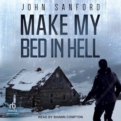 Make My Bed In Hell – omslag til lydbogen af John Sanford