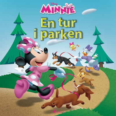 Minnie Mouse - En tur i parken – omslag til lydbogen af Disney