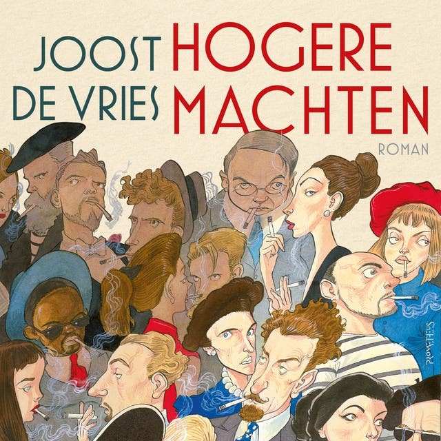 Hogere machten – omslag van het luisterboek van Joost de Vries