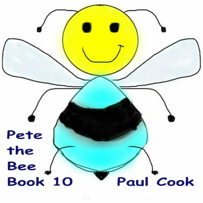 Pete the Bee Book 10 – omslag til lydbogen af Paul Cook