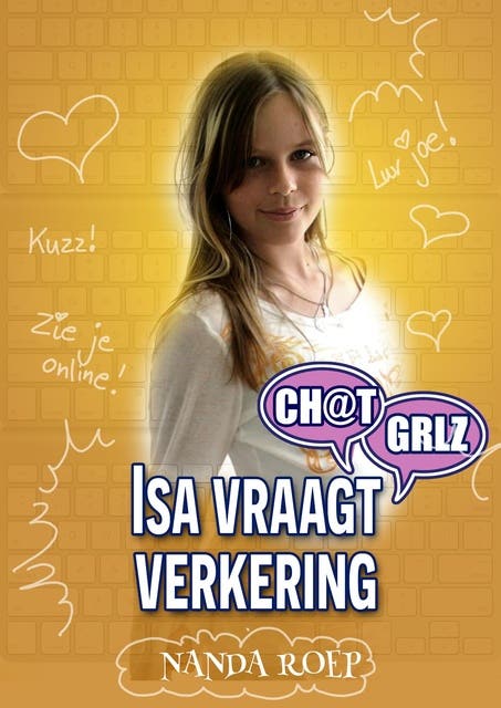 Isa vraagt verkering – omslag van het luisterboek van Nanda Roep