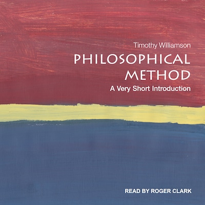 Philosophical Method – omslag til lydbogen af Timothy Williamson