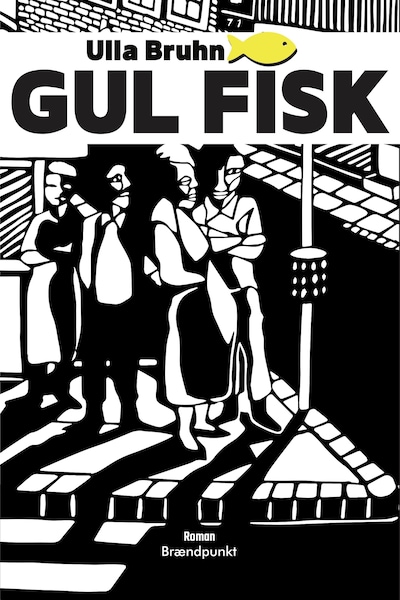 Gul fisk – omslag til lydbogen af Ulla Bruhn