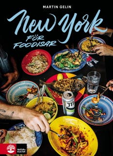 New York för foodisar – omslag till ljudboken av Martin Gelin