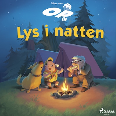 Op - Lys i natten – omslag til lydbogen af Disney