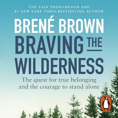 Braving the Wilderness – omslag til lydbogen af Brené Brown