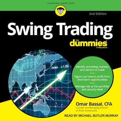 Swing Trading For Dummies – omslag til lydbogen af Omar Bassal, CFA