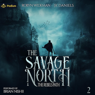 The Savage North – omslag til lydbogen af Robyn Wideman, JK Daniels