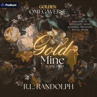 Gold Mine: Golden Omegaverse, Book 2 – omslag till ljudboken av R.L. Randolph