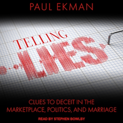 Telling Lies – omslag til lydbogen af Paul Ekman