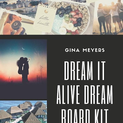 Dream It Alive Dream Board Kit – omslag til lydbogen af Gina Meyers