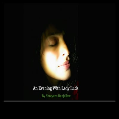 An Evening With Lady Luck – omslag till ljudboken av Shreyans Ranjalkar