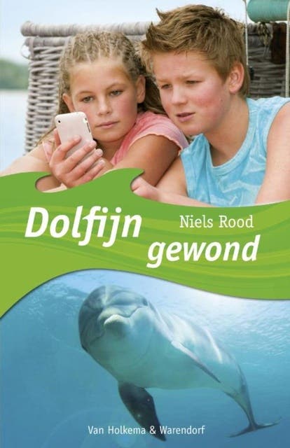 Dolfijn gewond – omslag van het luisterboek van Niels Rood