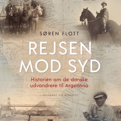 Rejsen mod syd – omslag til lydbogen af Søren Flott