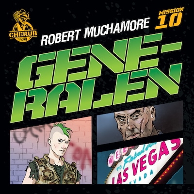 Cherub 10 - Generalen – omslag til lydbogen af Robert Muchamore
