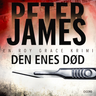 Den enes død – omslag til lydbogen af Peter James