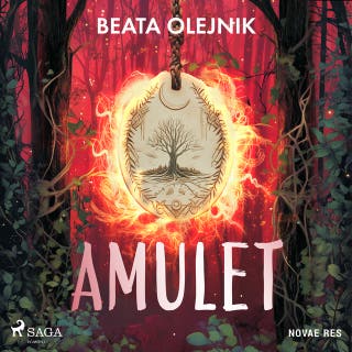 Amulet – okładka audiobooka, autor Beata Olejnik