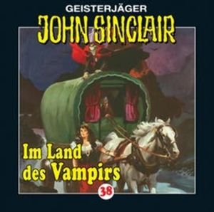 Im Land des Vampirs (John Sinclair 38) – okładka audiobooka, autor Jason Dark