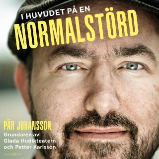 I huvudet på en Normalstörd – omslag till ljudboken av Petter Karlsson,Pär Johansson