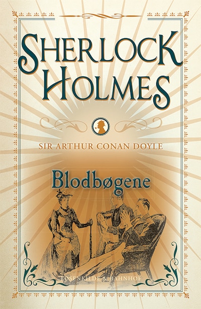 Blodbøgene og andre noveller – omslag til lydbogen af Arthur Conan Doyle