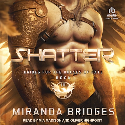 Shatter – omslag til lydbogen af Miranda Bridges