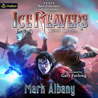 Night Cursed – omslag til lydbogen af Mark Albany
