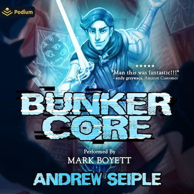 Bunker Core – omslag til lydbogen af Andrew Seiple