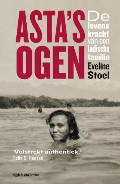 Asta's ogen: de levenskracht van een Indische familie – omslag van het luisterboek van Eveline Stoel