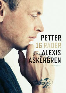 16 rader – omslag till ljudboken av Petter Alexis Askergren