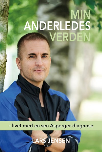 Min anderledes verden – omslag til lydbogen af Lars Jensen