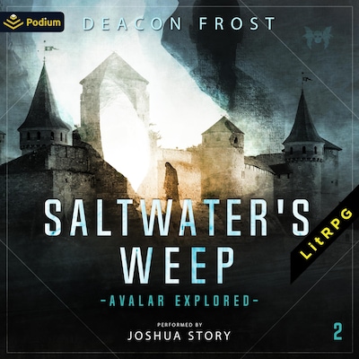 Saltwater's Weep – omslag til lydbogen af Deacon Frost