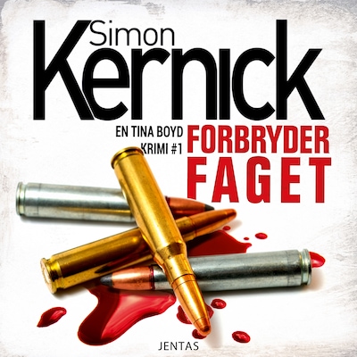 Forbryderfaget – omslag til lydbogen af Simon Kernick