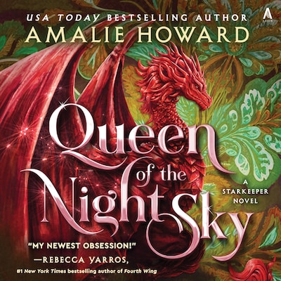 Queen of the Night Sky – omslag til lydbogen af Amalie Howard
