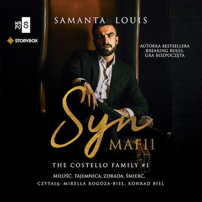 Syn mafii. Tom 1 – okładka audiobooka, autor Samanta Louis