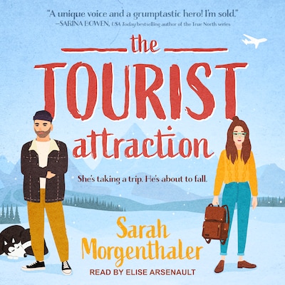 The Tourist Attraction – omslag til lydbogen af Sarah Morgenthaler