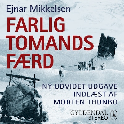 Farlig tomandsfærd – omslag til lydbogen af Ejnar Mikkelsen