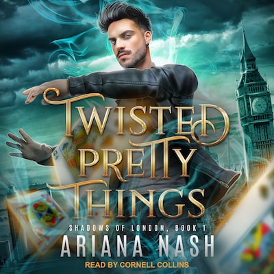 Twisted Pretty Things – omslag til lydbogen af Ariana Nash