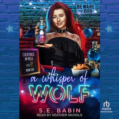 A Whisper of Wolf – omslag til lydbogen af S. E. Babin