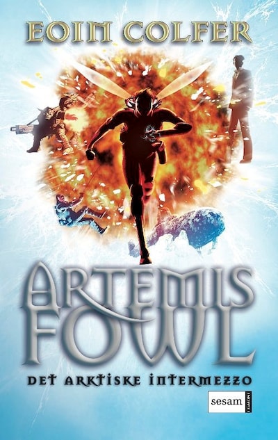 Artemis Fowl 2 - Det arktiske intermezzo – omslag til lydbogen af Eoin Colfer