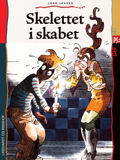 Skelettet i skabet – omslag til lydbogen af Jørn Jensen