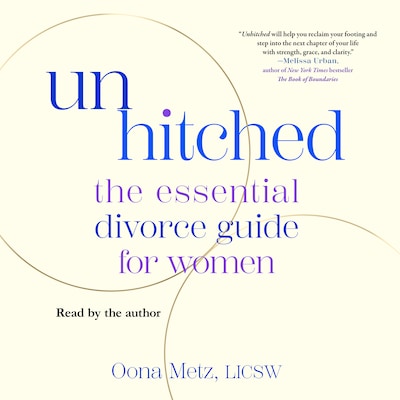 Unhitched – omslag til lydbogen af Oona Metz