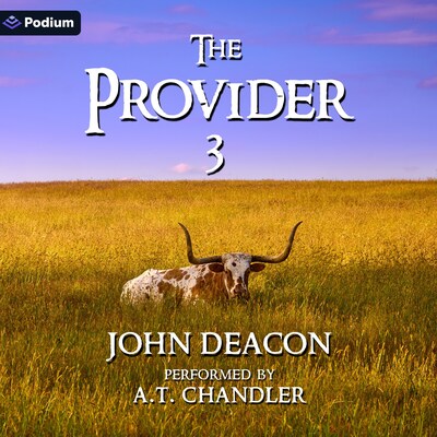 The Provider 3 – omslag til lydbogen af John Deacon