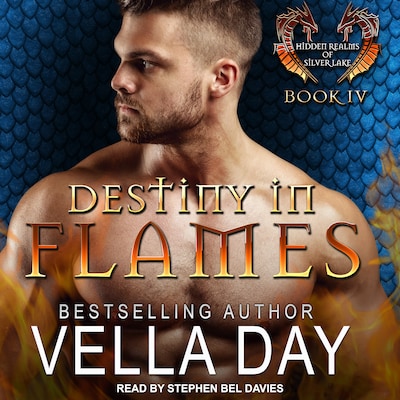 Destiny In Flames – omslag til lydbogen af Vella Day