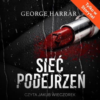 Sieć podejrzeń – okładka audiobooka, autor George Harrar