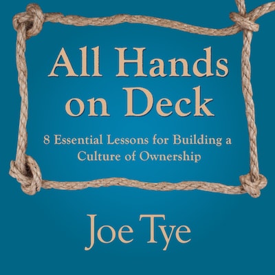 All Hands on Deck – omslag til lydbogen af Joe Tye