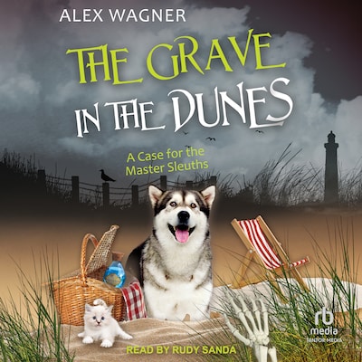 The Grave in the Dunes – omslag til lydbogen af Alex Wagner
